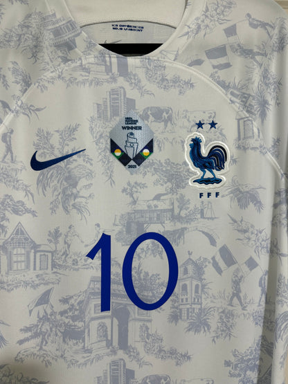 Camiseta Nike de visitante para hombre número 10 de la Eurocopa Stadium