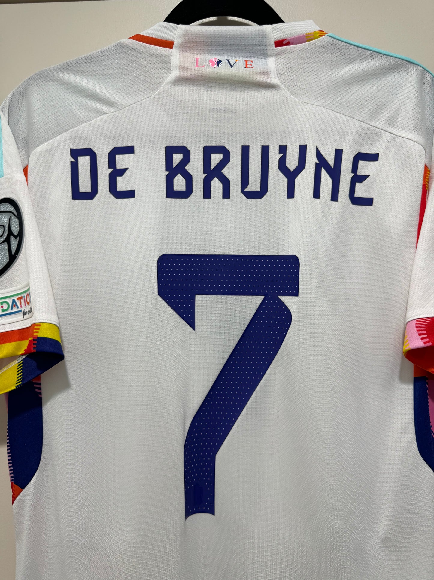 De Bruyne #7 Hombres MEDIANO Adidas AeroReady Away Tomorrowland Jersey