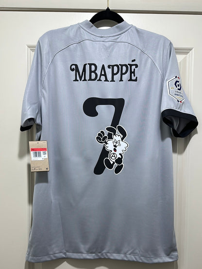 Mbappé #7 Camiseta de visitante del estadio Nike x Verdy PSG GRANDE para hombre